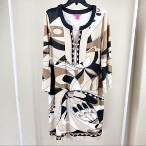 Sunny Leigh- patterned dress